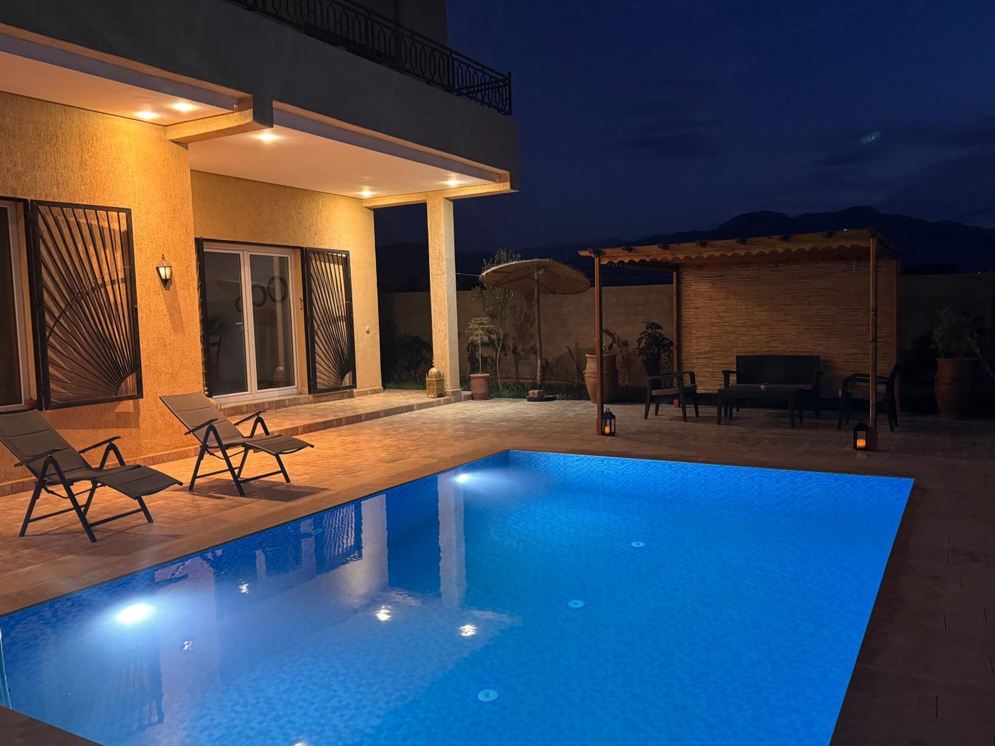 Peaceful Pool Villa Tizfrit Extérieur photo