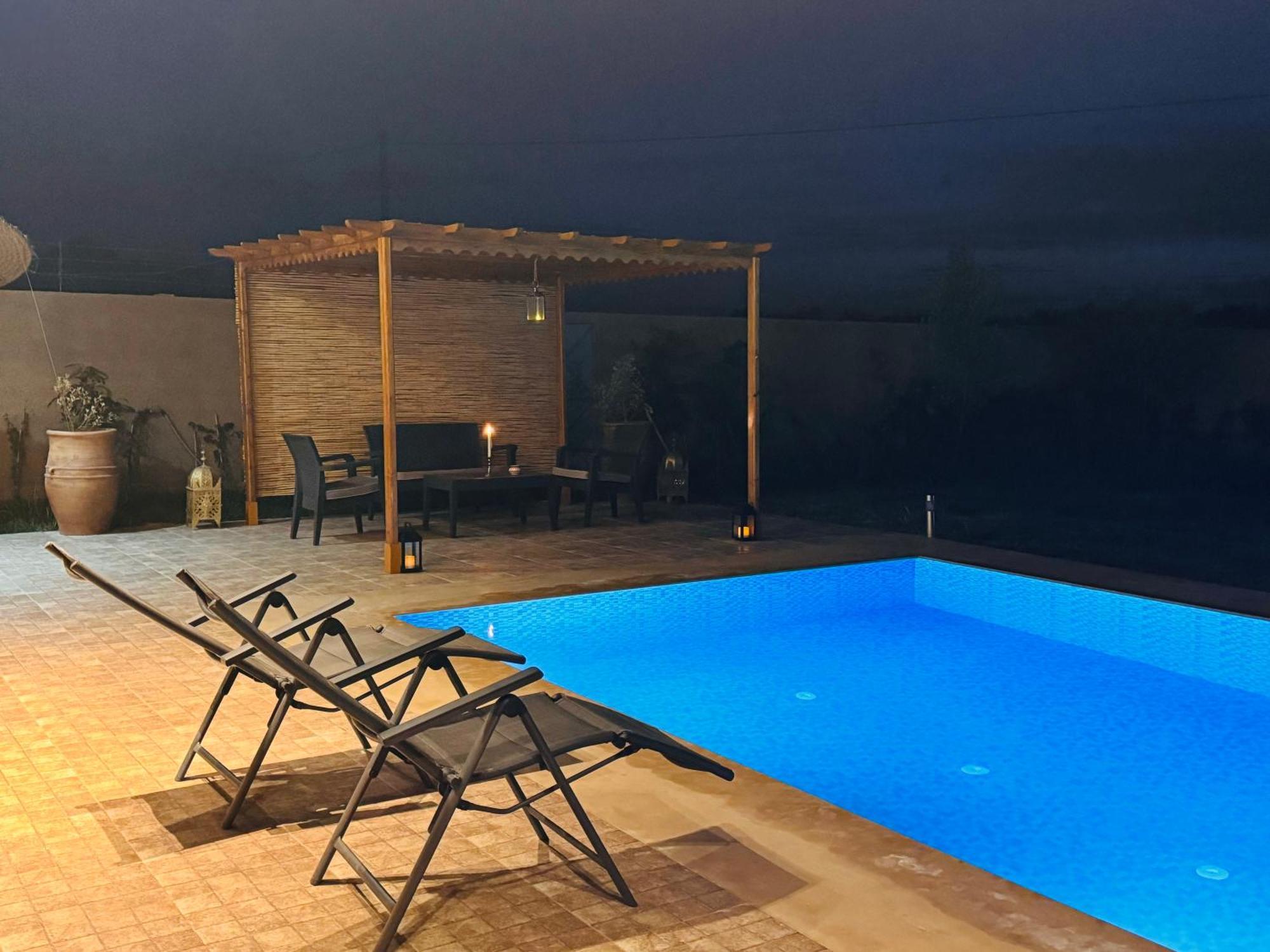 Peaceful Pool Villa Tizfrit Extérieur photo